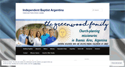 Desktop Screenshot of independentbaptistar.com