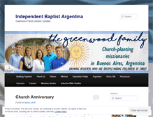 Tablet Screenshot of independentbaptistar.com